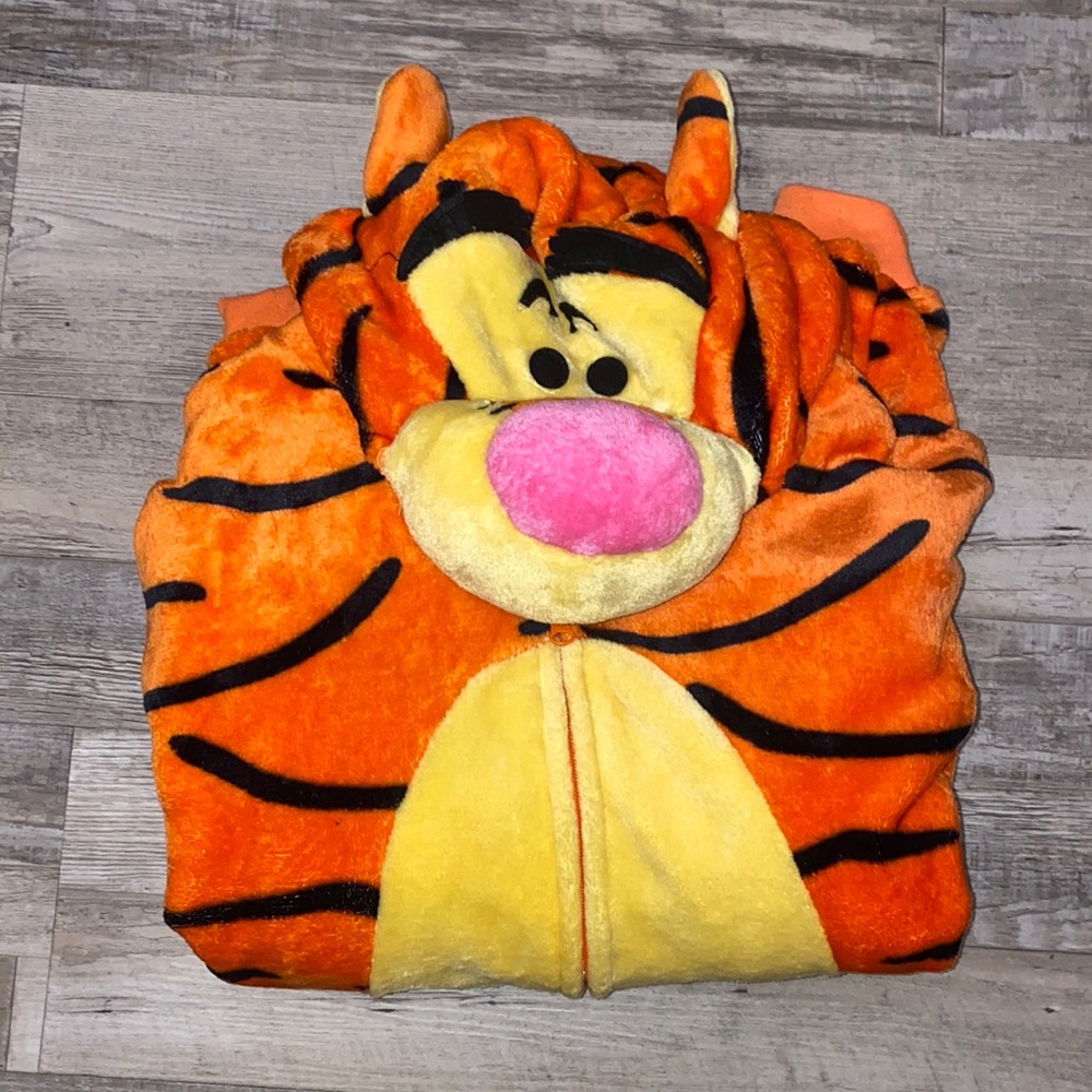 Tigger Onsie Zip Costume Medium